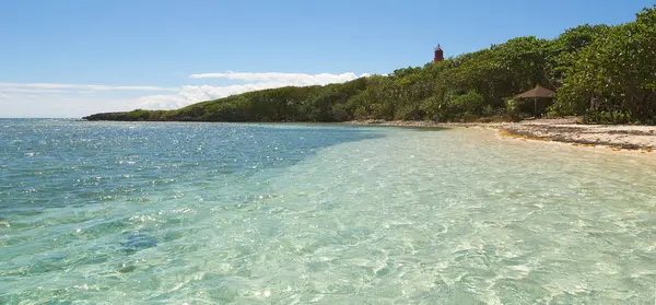 Ilet du Gosier - Gosier island - Guadeloupe Caribbean island — ストック写真