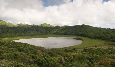 Grenada Adası - Grand Etang Milli Parkı - Grand Etang Gölü