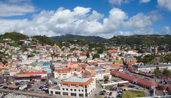 Isla de Granada - Ciudad de San Jorge — Foto de Stock