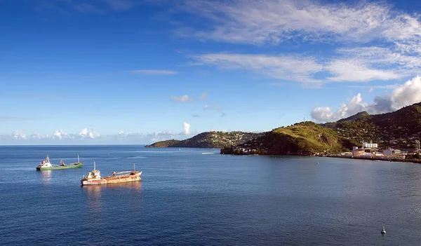 Grenada Island - die Stadt und Bucht von Saint George — Stockfoto