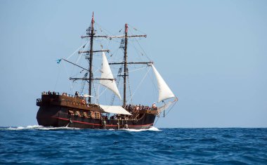 Karayip Denizi Santa Lucia tropik adadan turist yelken