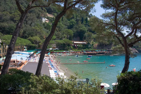 Paraggi bay - Liguria sea - Portofino — стокове фото