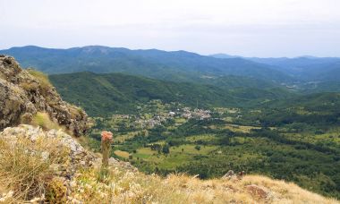 Liguria mountain range, Val d'Aveto view - Santo Stefano d'Aveto - Groppo Rosso