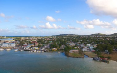 Saint John's liman ve waterfront - Antigua ve Barbuda