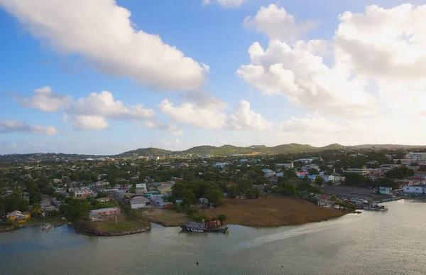 Puerto y paseo marítimo de San Juan - Antigua y Barbuda —  Fotos de Stock