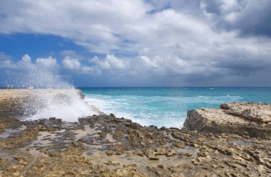 Şeytan'ın Köprüsü defne - Karayip Denizi - Antigua ve Barbuda