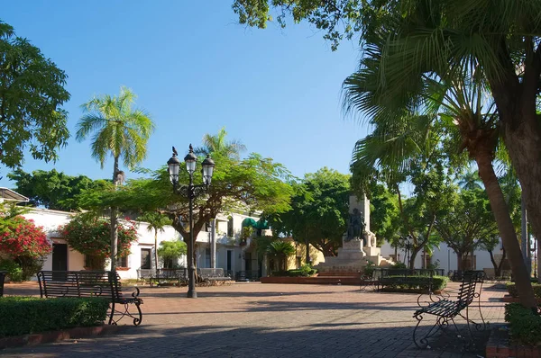 Доминиканская Республика - Santo Domingo - Parque Duarte — стоковое фото