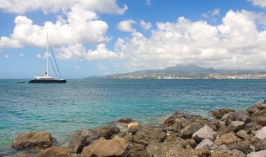 Karayip Denizi, Anse Mitan - Martinik - tropikal Adası