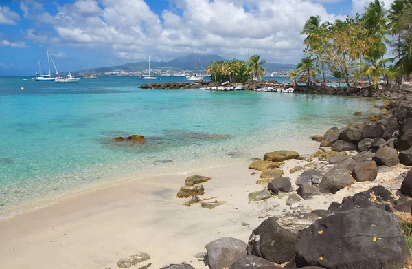 Anse Mitan - Martinique - trópusi sziget a Karib-tenger Stock Kép