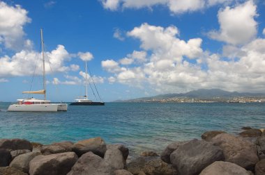 Karayip Denizi, Anse Mitan - Martinik - tropikal Adası