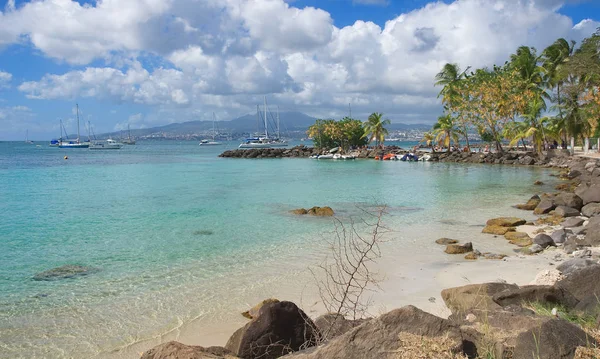 Les Trois Ilets - Fort-de-France - Martinique - Tropical island of Caribbean sea — Stock Photo, Image