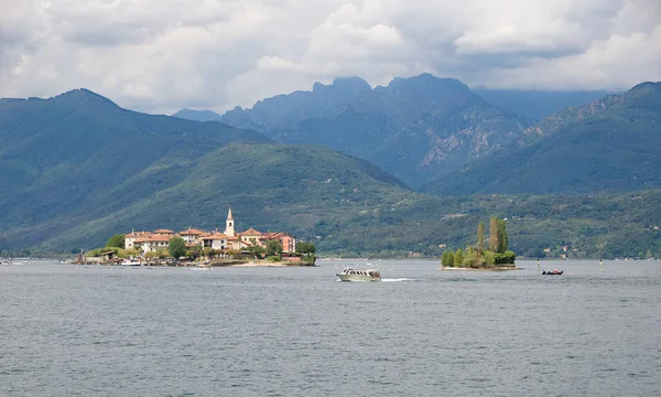 Isola Superiore (balıkçı Adası) Lake Maggiore - Stresa - İtalya