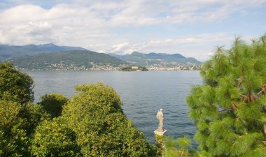 Borromee Adaları - anne adada Lake Maggiore - Stresa - İtalya (Isola Madre)