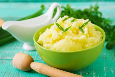 Taze patates püresi