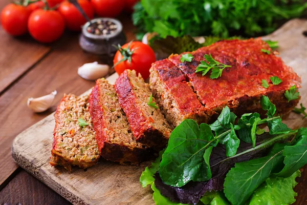 Pan de carne molido casero —  Fotos de Stock