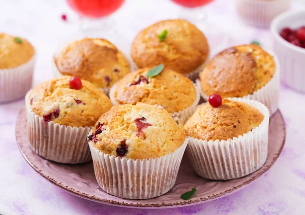 Lekkere muffins (cupcakes) — Stockfoto