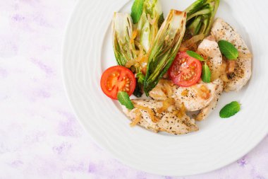 Tavuk pişmiş hindiba