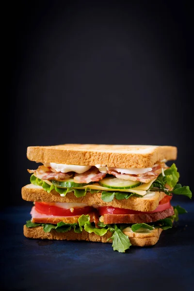 Великий клуб сендвіч — стокове фото