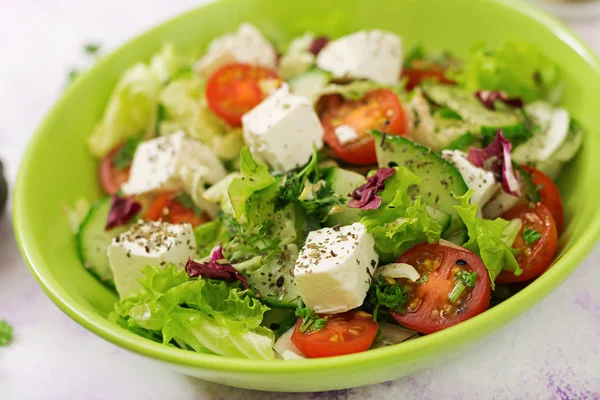 Salada em estilo grego — Fotografia de Stock