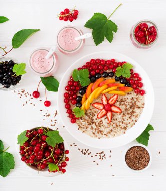 keten tohumu ve smoothies