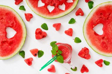 Taze karpuz smoothies 