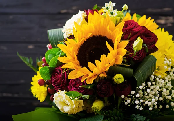 değişik çiçek buketi 