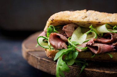 Sandviç kepekli ekmek 