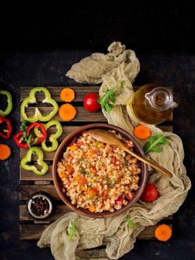 Ufalanan pearl arpa yulaf lapası 