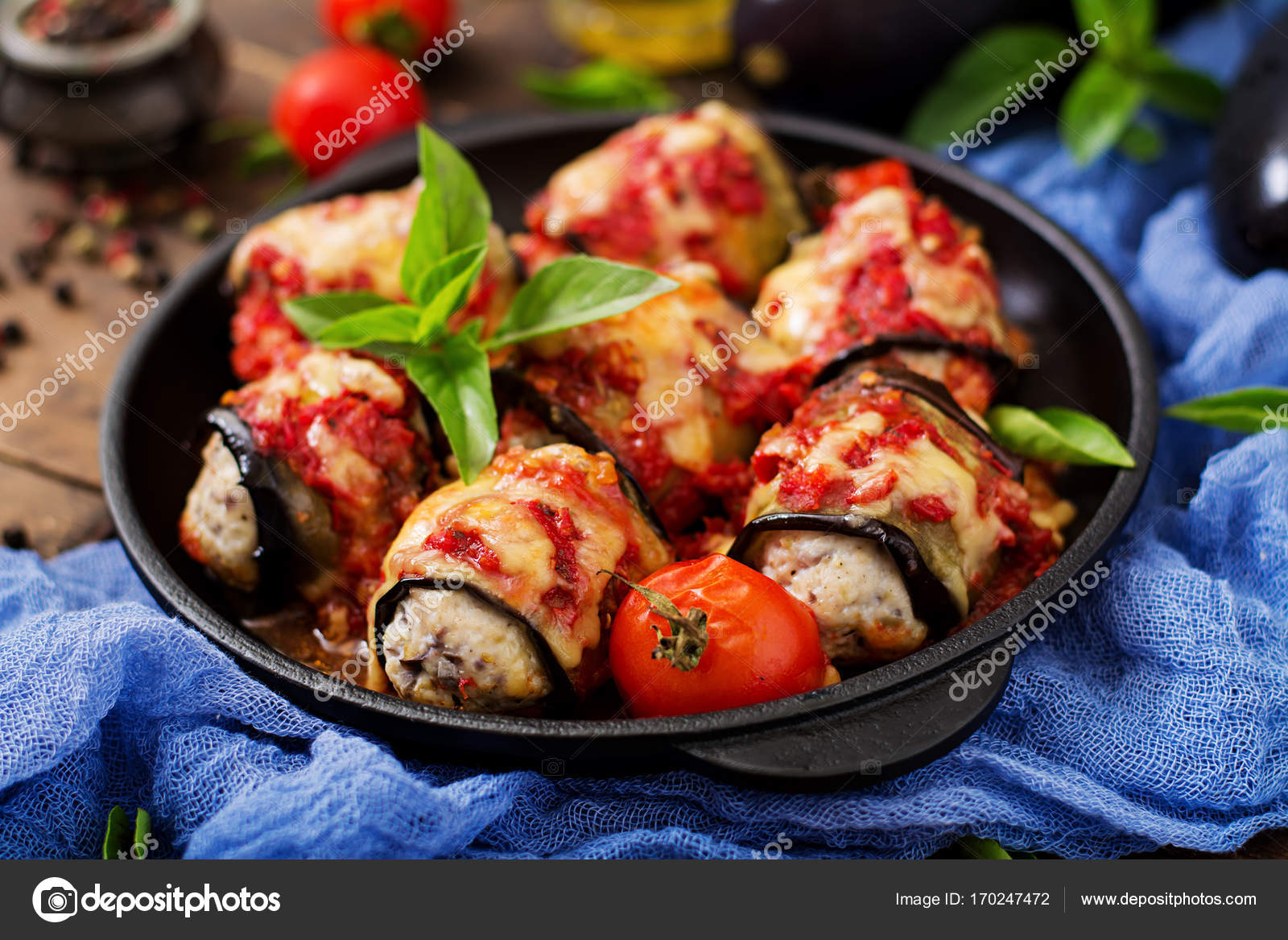 Etli Rulo Patlıcan Etli Rulo Patlıcan