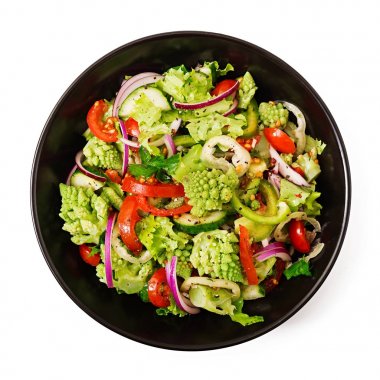 Vegan salata taze sebze