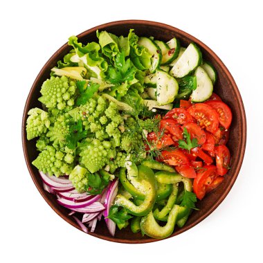 Vegan salata taze sebze