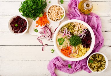 salata salata sosu malzemeler