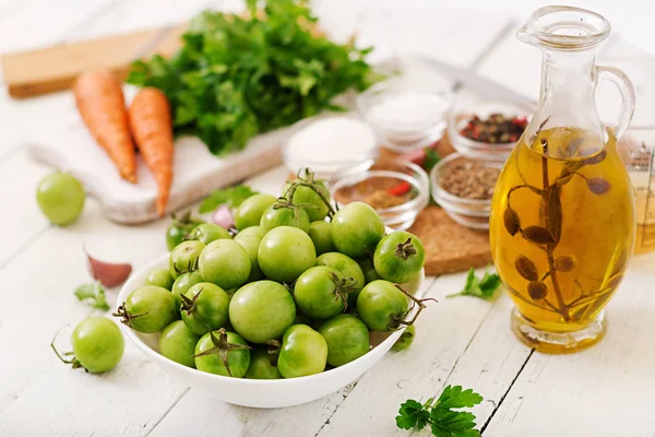 Ingrediënten voor Koreaanse salade — Stockfoto