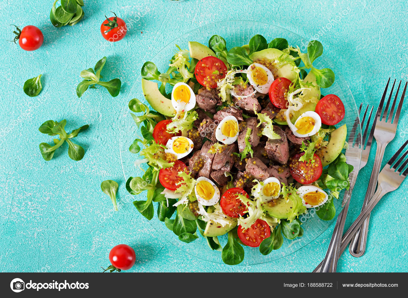 Step by Step Cooking Salad with Liver Step by Step Cooking Salad with Liver