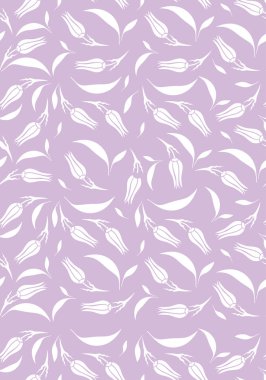 Lale seamless modeli purpure