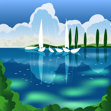 Tekneler ve bulutlar