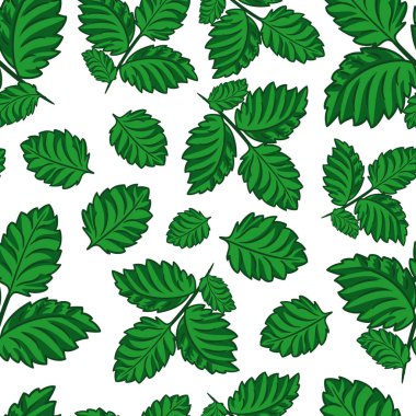 Dikişsiz arka plandan yaprakları