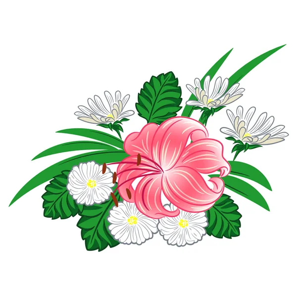 Lilyum ve chamomiles