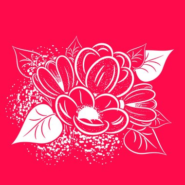 kompozisyon bir çiçek