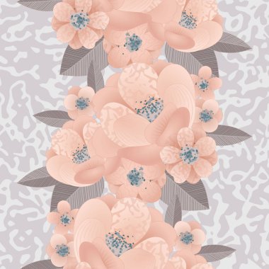 desen arka plan üzerine çiçek