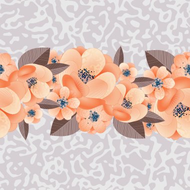 desen arka plan üzerine çiçek