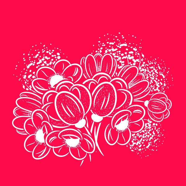 buket çiçek arka planda