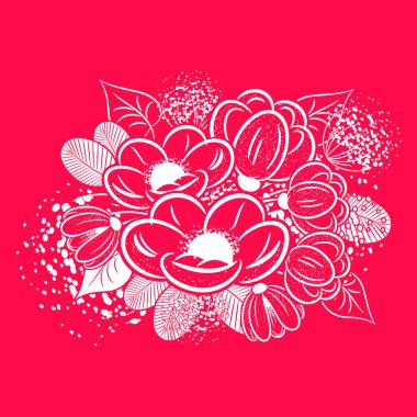 kompozisyon bir çiçek