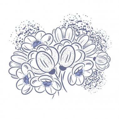 kompozisyon bir çiçek