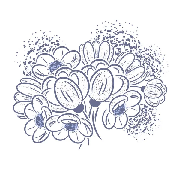 kompozisyon bir çiçek