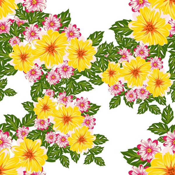 Kusursuz çiçek deseni