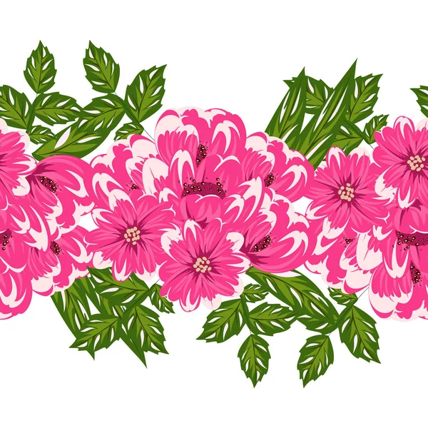 Kusursuz çiçek deseni