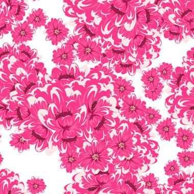 sorunsuz çiçek deseni için tebrik kartı