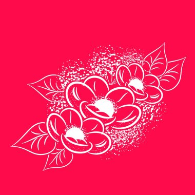 buket çiçek tebrik kartı veya düğün davetiyesi