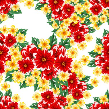 Çiçeklerin kusursuz deseni